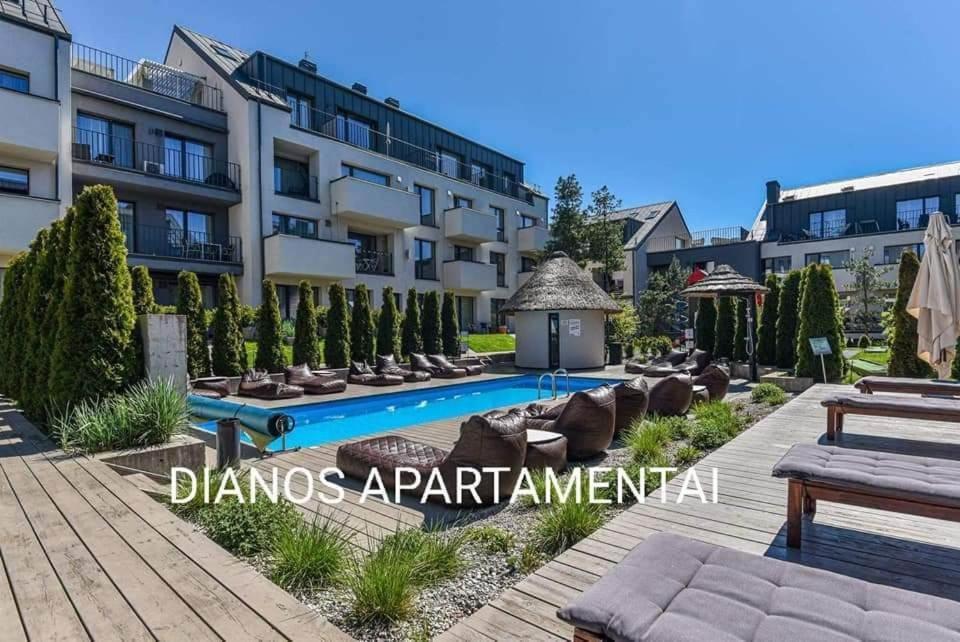 Dianos Apartamentai 帕兰加 外观 照片