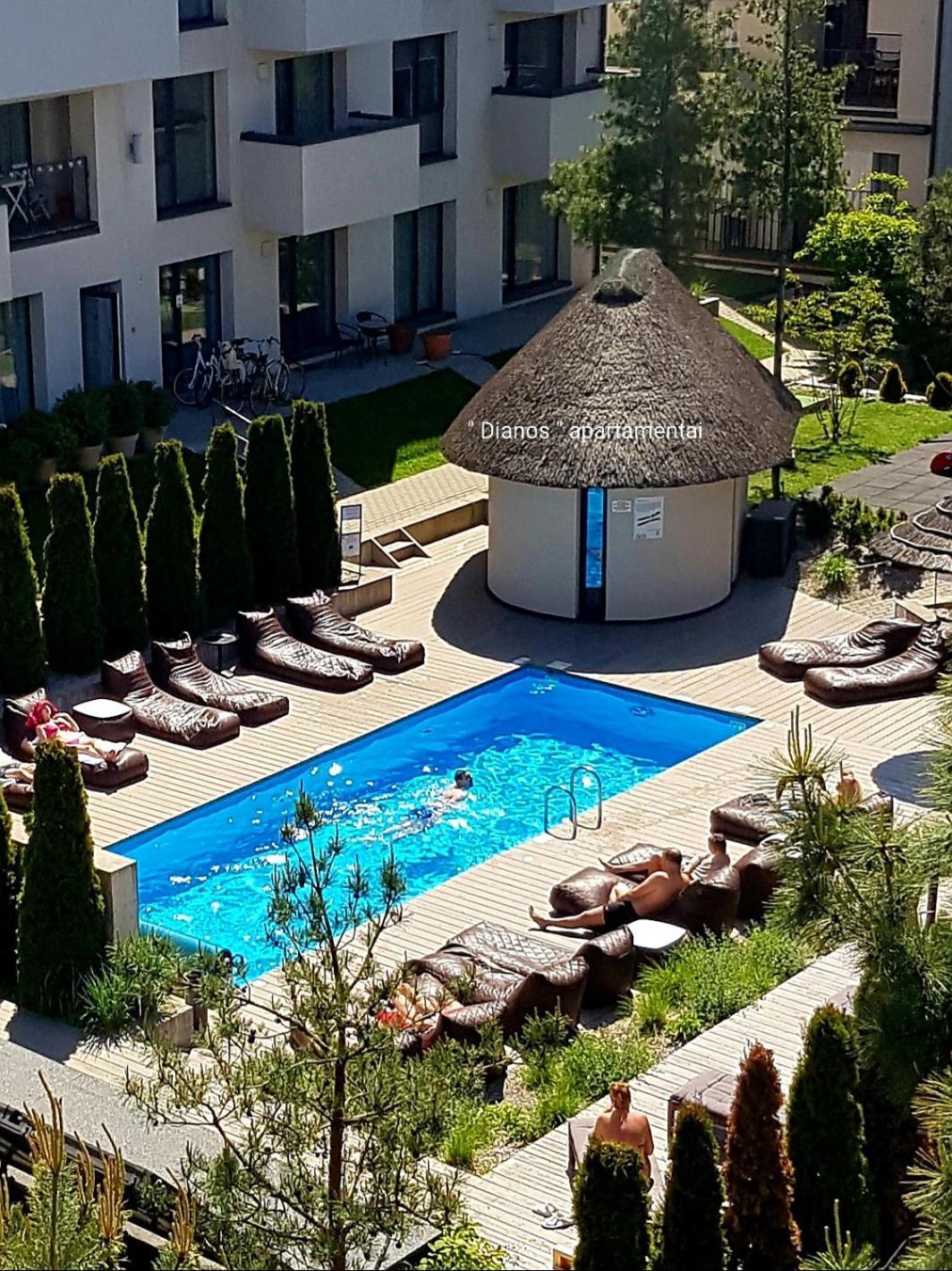 Dianos Apartamentai 帕兰加 外观 照片