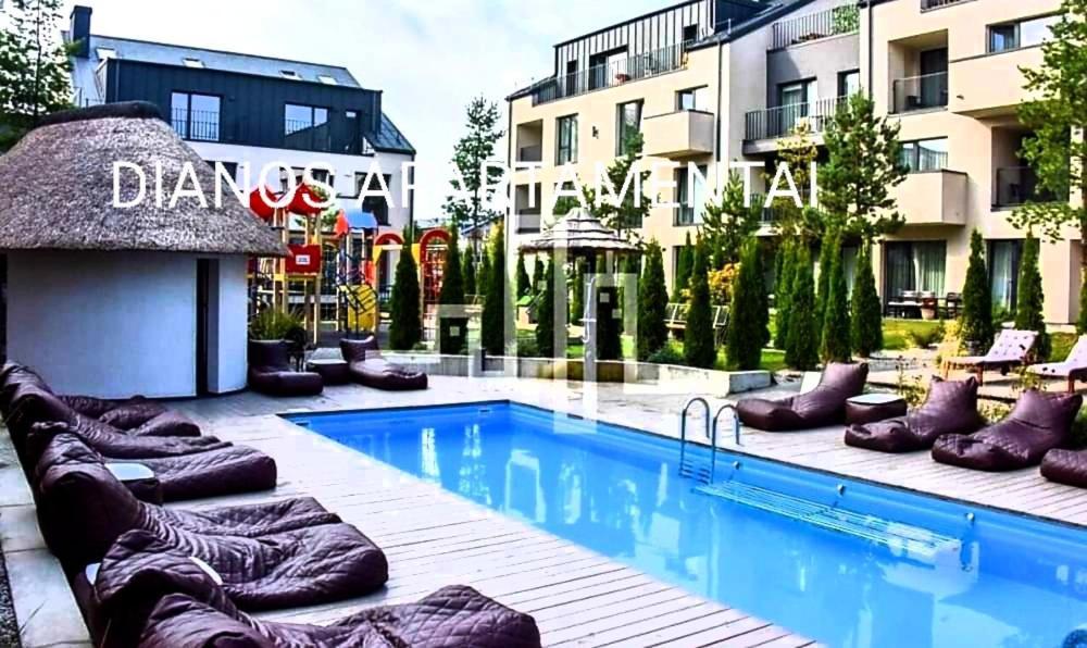 Dianos Apartamentai 帕兰加 外观 照片